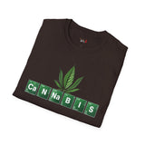 CaNNabIS Funny Weed T Shirt, Cannabis Graphic Tee, 420 Stoner Shirt