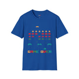 Game Over Vintage Alien T Shirt, Retro UFO Graphic Tee, Space Streetwear Shirt