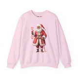Black Santa 55 Unisex Heavy Blend™ Crewneck Sweatshirt