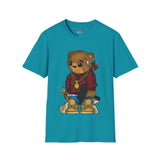 Drippy Bear Unisex Softstyle T-Shirt