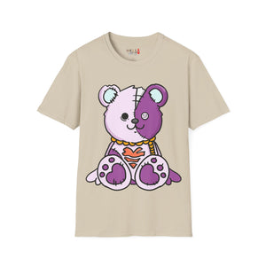 Purple Two Tone Teddy Bear T-shirt