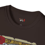 XIII Death Grim Reaper Tarot Card T Shirt, Mystic Graphic Tee, Spiritual Shirt
