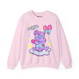 Happy Balloon Teddy Bear Sweatshirt