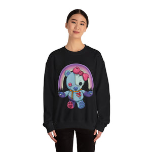 Rainbow Missing Eye Teddy Bear Sweatshirt