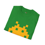 Pew Pew Invader Alien T Shirt for Men/Women, Funny UFO Shirt, Sci Fi Graphic Tee