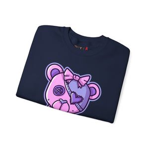 Button Eye Teddy Bear Sweatshirt