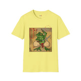 Samurai Toad Warrior Japanese Samurai T Shirt, Asian Graphic Tee, Bushido Warrior Shirt