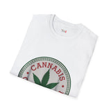 Cannabis Connoisseur Funny Weed T Shirt, Cannabis Graphic Tee, 420 Stoner Shirt