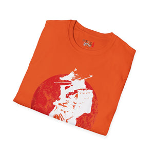 Red Moon Samurai Unisex Softstyle T-Shirt