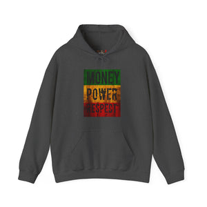 Money Power Respect Heavy Blend Unisex Hoodie