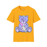 Purple Syringe Teddy Bear T-shirt