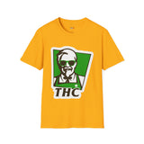 Colonel THC Funny Weed T Shirt, Cannabis Graphic Tee, 420 Stoner Shirt