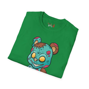 Dirty Evil Teddy Bear Unisex Softstyle T-Shirt