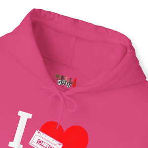 I Love 90's Hip Hop Heavy Blend Unisex Hoodie