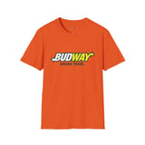 Budway Smoke Fresh Funny Weed T Shirt, Cannabis Graphic Tee, 420 Stoner Shirt