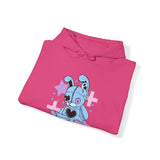 Missing Heart Teddy Bear Hoodie