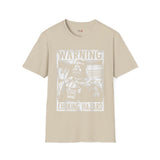 Warning Choking Hazard Retro Space T Shirt, Vintage Sci Fi Graphic Tee, Galaxy Shirt