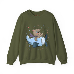 Flying Teddy Bear Sweatshirt