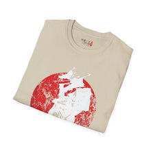 Load image into Gallery viewer, Red Moon Samurai Unisex Softstyle T-Shirt
