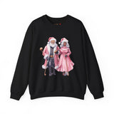 Black Santa 13 Unisex Heavy Blend™ Crewneck Sweatshirt