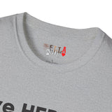 Love HER Protect HER Black Letters Unisex Softstyle T-Shirt