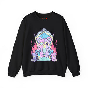 Throne Teddy Bear Sweatshirt