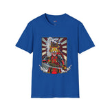 TIger Samurai Warrior Japanese Samurai T Shirt, Asian Graphic Tee, Bushido Warrior Shirt