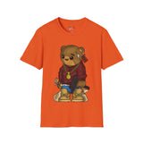 Drippy Bear Unisex Softstyle T-Shirt