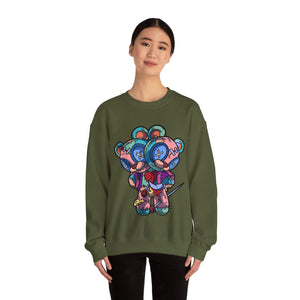 Twin Heads Teddy Bear Sweatshirt