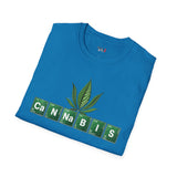 CaNNabIS Funny Weed T Shirt, Cannabis Graphic Tee, 420 Stoner Shirt