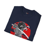 Afro Samurai Queen Japanese Samurai T Shirt, Asian Graphic Tee, Bushido Warrior Shirt
