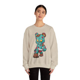 Bloody Knife Teddy Bear Sweatshirt