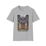 The Lovers VI Tarot Card T Shirt, Mystic Graphic Tee, Spiritual Shirt
