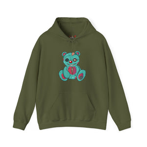 Missing Eye Teddy Bear Hoodie