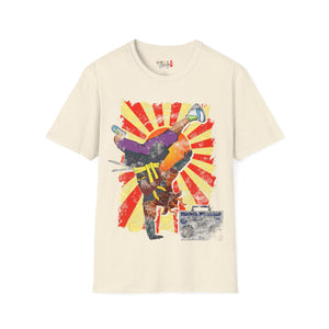 B Boy Samurai Unisex Softstyle T-Shirt