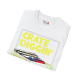 Crate Diggin Unisex Softstyle T-Shirt