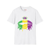 Mardi Gras Lips Unisex Softstyle T-Shirt