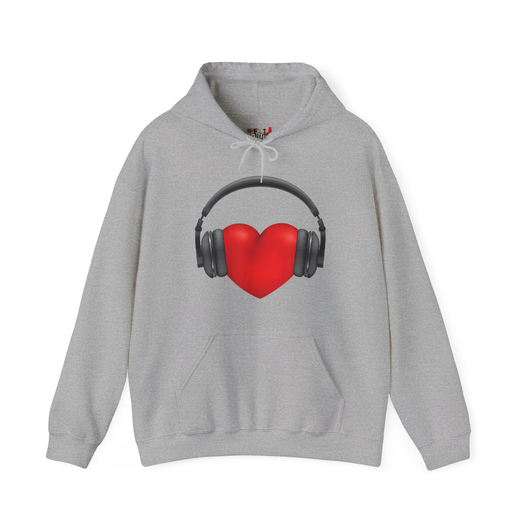 Heart Music Heavy Blend Unisex Hoodie