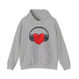 Heart Music Heavy Blend Unisex Hoodie