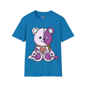 Purple Two Tone Teddy Bear T-shirt