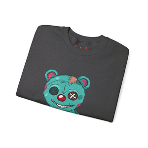 Missing Eye Teddy Bear Sweatshirt