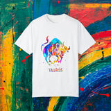 Taurus Watercolor Unisex Garment-Dyed T-shirt