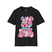 Load image into Gallery viewer, Patchy Knifed Bear Unisex Softstyle T-Shirt
