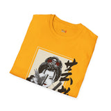 Warrior Fem Japanese Samurai T Shirt, Asian Graphic Tee, Bushido Warrior Shirt