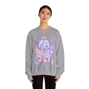 Pastel Baby Blue Teddy Bear Sweatshirt