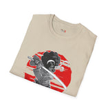 Afro Samurai Queen Japanese Samurai T Shirt, Asian Graphic Tee, Bushido Warrior Shirt