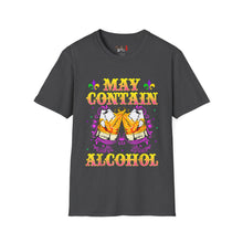 Load image into Gallery viewer, May Contain Alcohol Unisex Softstyle T-Shirt
