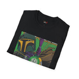 Bounty Hunter Blaster Retro Space T Shirt, Vintage Sci Fi Graphic Tee, Galaxy Shirt