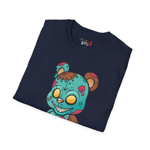 Dirty Evil Teddy Bear Unisex Softstyle T-Shirt