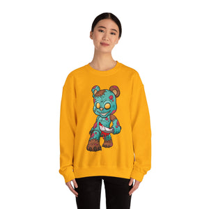 Bloody Knife Teddy Bear Sweatshirt